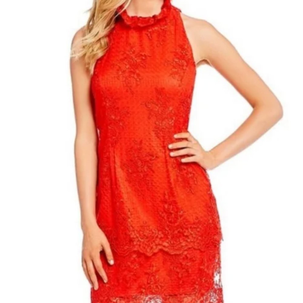 Badgley Mischka Poppy Gwenlace dress 2